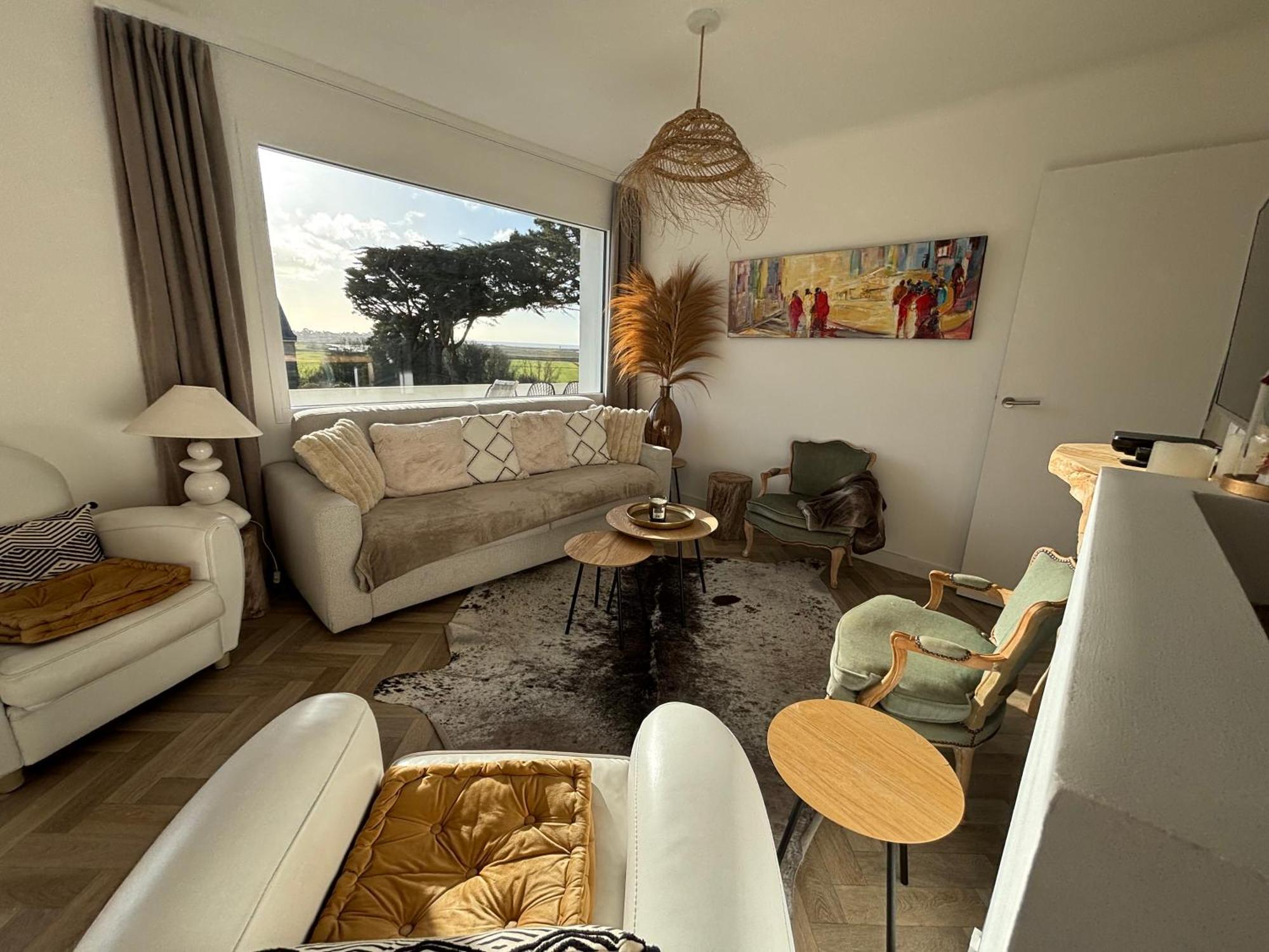 Villa Vieilles Vignes Vue Mer Billiers Exterior foto