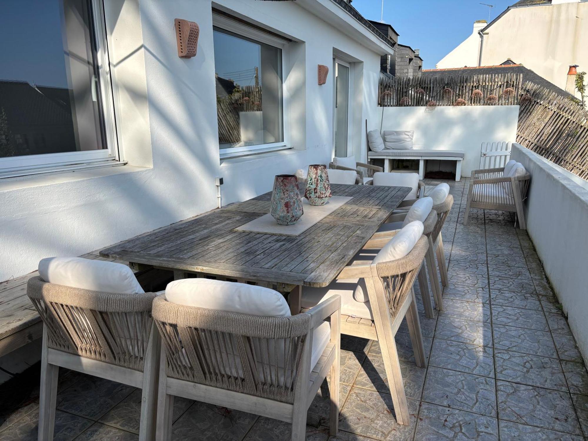 Villa Vieilles Vignes Vue Mer Billiers Exterior foto
