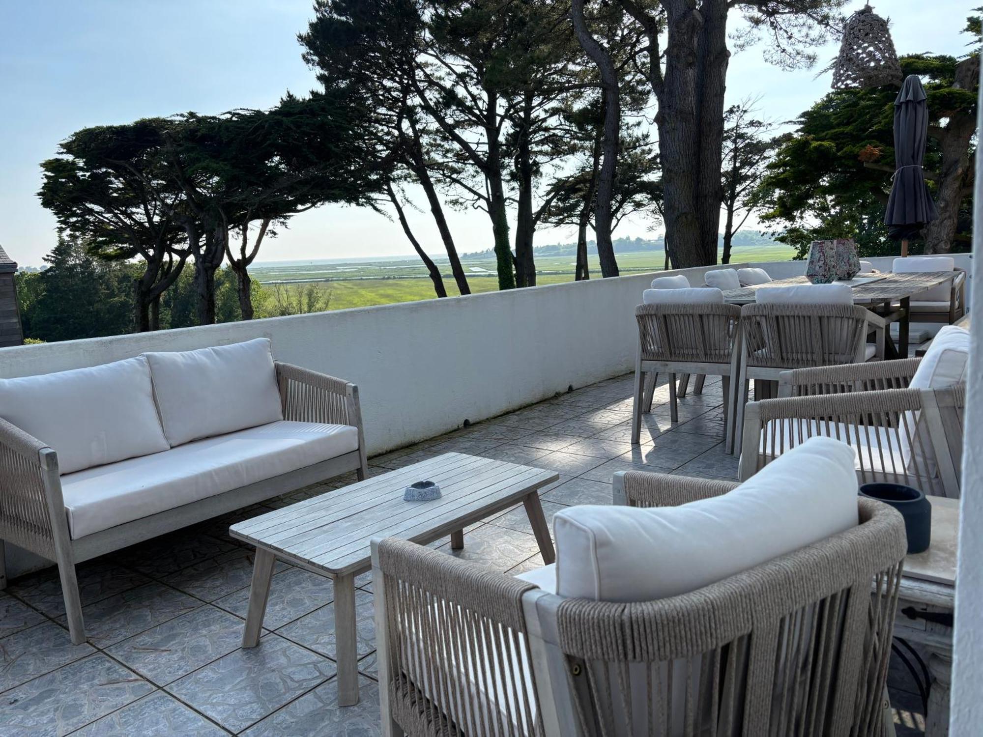 Villa Vieilles Vignes Vue Mer Billiers Exterior foto